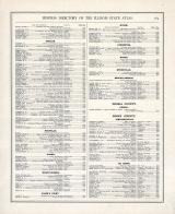 Business Directory - Page 284, Illinois State Atlas 1876